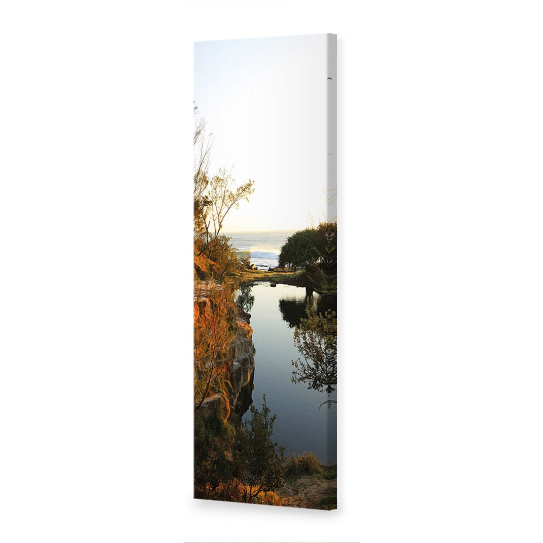 Blue Pool of Yamba (long) - Wall Art Designs - 828_AL_V WAD_CP - MPY - 260 - M - S - S_60x20_NONE