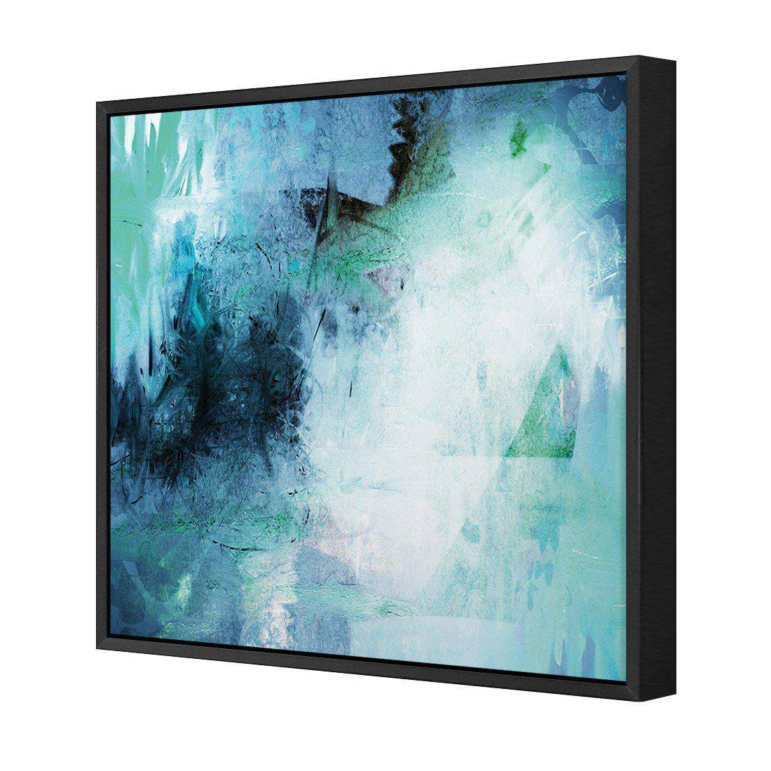 Blue Symphony | Standard Canvas | Floating Frame | Black