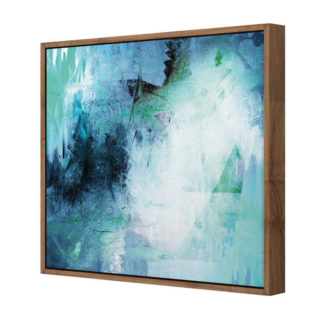 Blue Symphony | Standard Canvas | Floating Frame | Natural