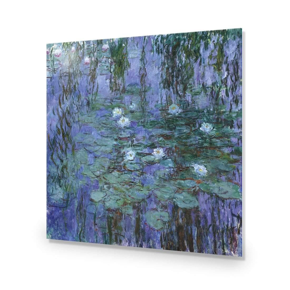 Blue Water Lilies By Monet - Wall Art Designs - 3407_AS_Q WAD_AP - 030 - EDG_37x37_NONE