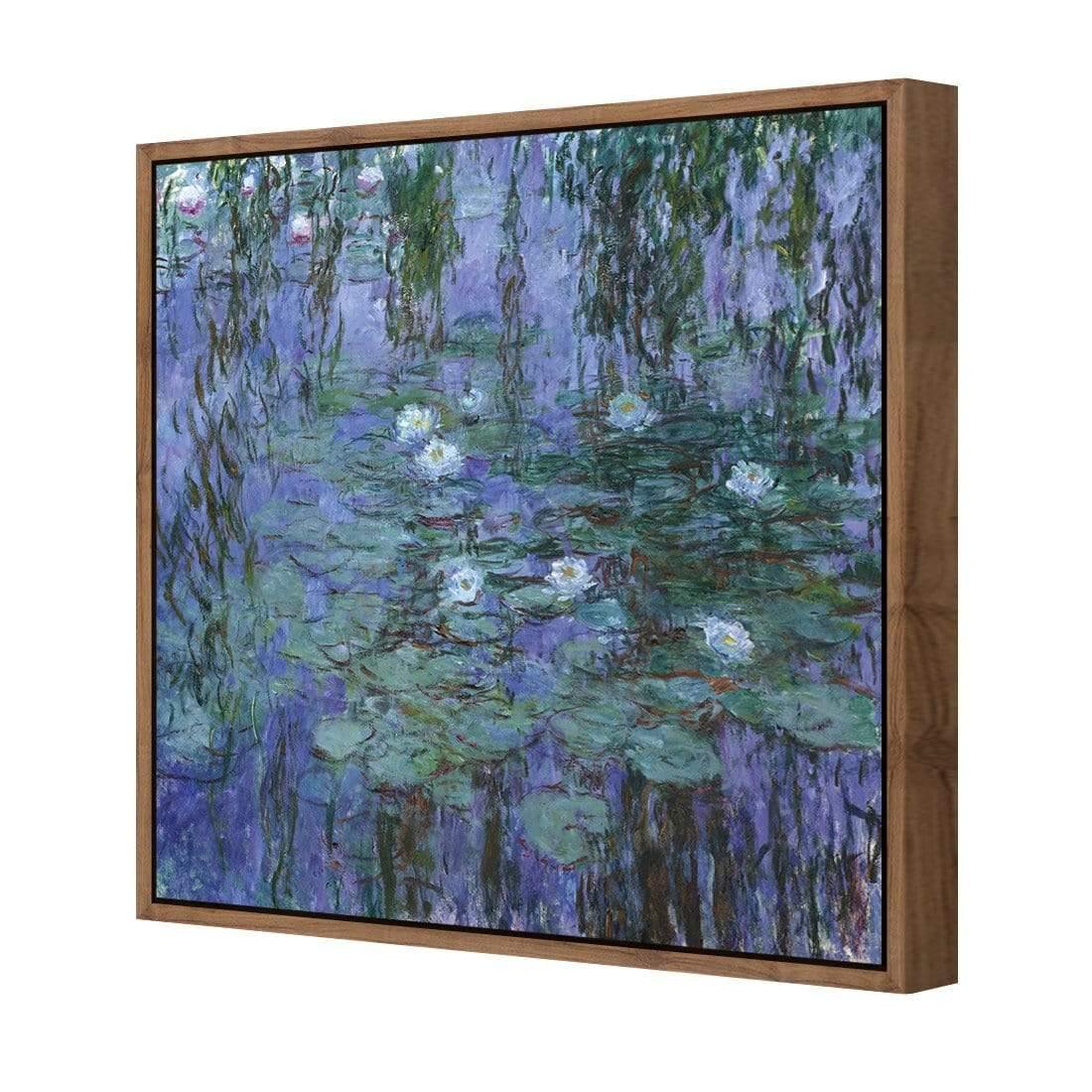 Blue Water Lilies By Monet - Wall Art Designs - 3407_AS_Q WAD_CP - MPY - 260 - M - S - S_37x37_S - 1550 - NAT