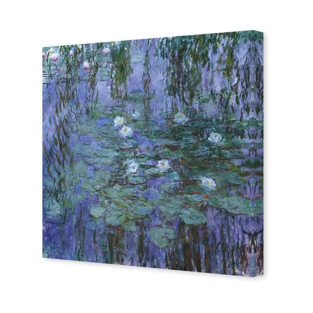 Blue Water Lilies By Monet - Wall Art Designs - 3407_AS_Q WAD_CP - MPY - 260 - M - S - S_37x37_NONE