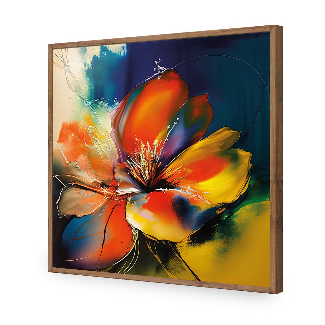 Bold Blossom - Wall Art Designs - WB_100658_AS_Q CAF_AP - 030 - EDG_37x37_S - 2538 - NAT