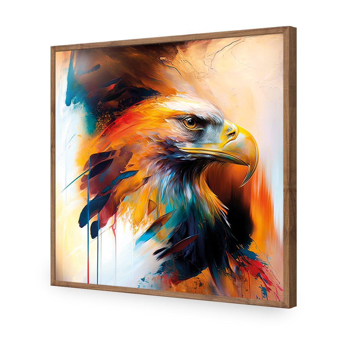 Bold Eagle I - Wall Art Designs - WB_100607_AS_Q CAF_AP - 030 - EDG_37x37_S - 2538 - NAT