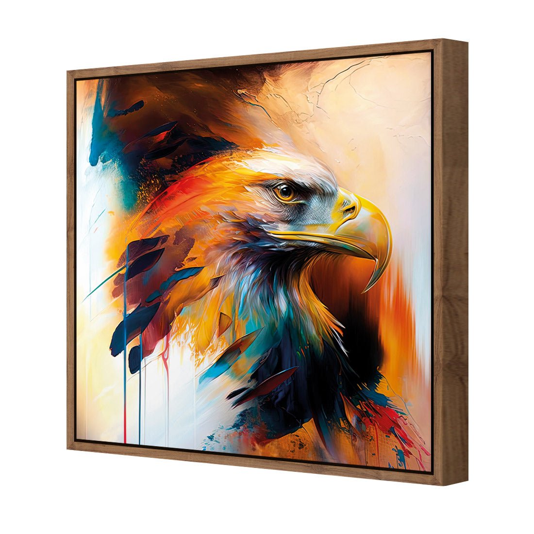 Bold Eagle I - Wall Art Designs - WB_100607_AS_Q CAF_CP - MPY - 260 - M - S - S_37x37_S - 1550 - NAT