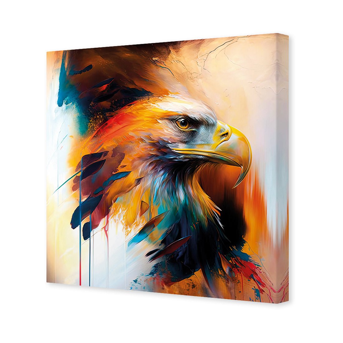 Bold Eagle I - Wall Art Designs - WB_100607_AS_Q CAF_CP - MPY - 260 - M - S - S_37x37_NONE