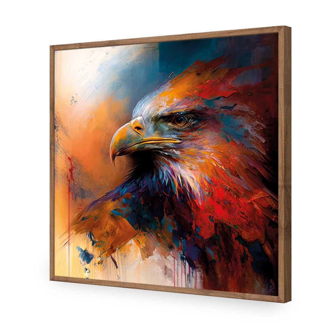 Bold Eagle II - Wall Art Designs - WB_100609_AS_Q CAF_AP - 030 - EDG_37x37_S - 2538 - NAT