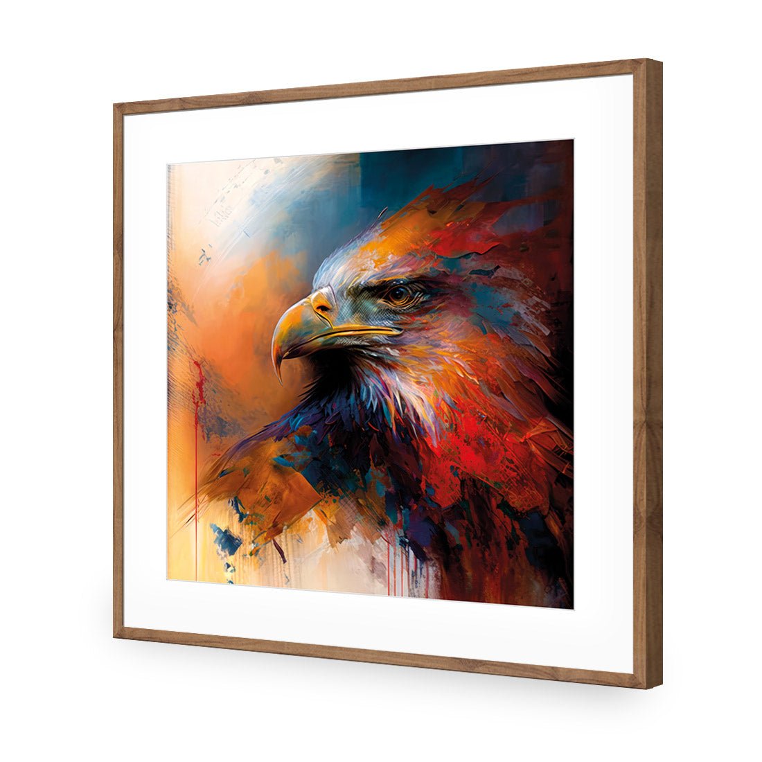 Bold Eagle II - Wall Art Designs - WB_100609_AS_Q CAF_AP - 030 - MAT_37x37_S - 2538 - NAT