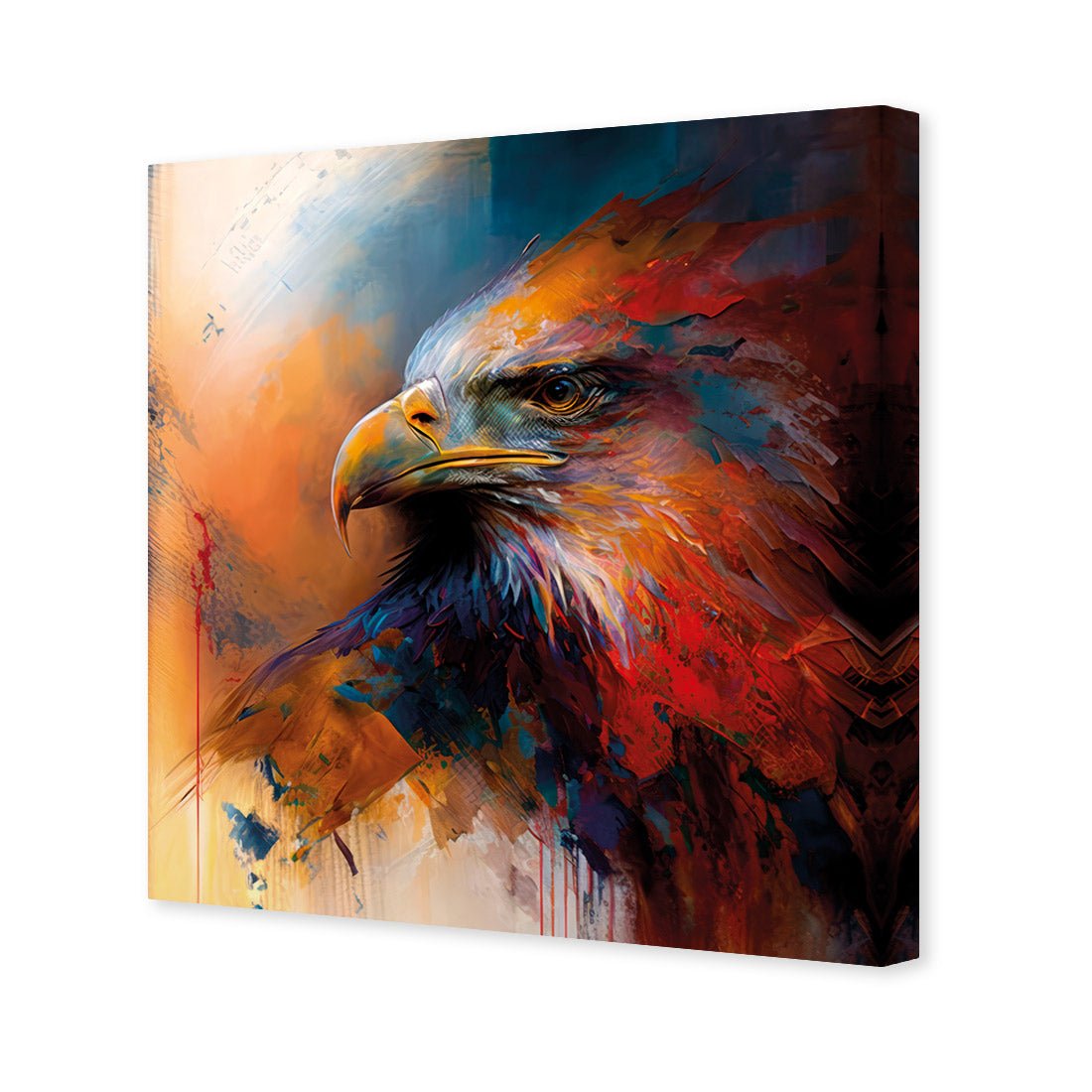 Bold Eagle II - Wall Art Designs - WB_100609_AS_Q CAF_CP - MPY - 260 - M - S - S_37x37_NONE