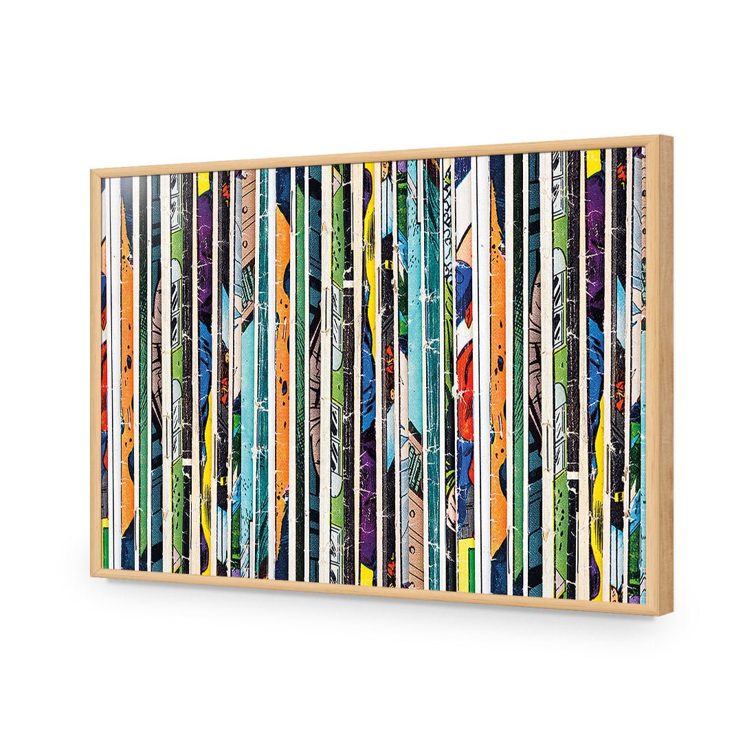 Book Spines - Wall Art Designs - 2154_AR_H WAD_AP - 030 - EDG_45x30_S - 2538 - OAK