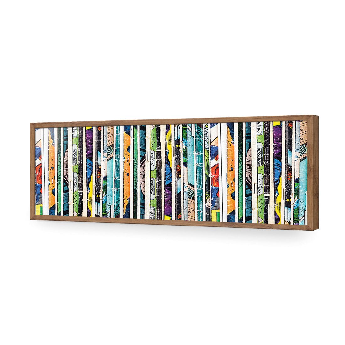 Book Spines (long) - Wall Art Designs - 2154_AL_H WAD_AP - 030 - EDG_90x30_S - 2538 - NAT