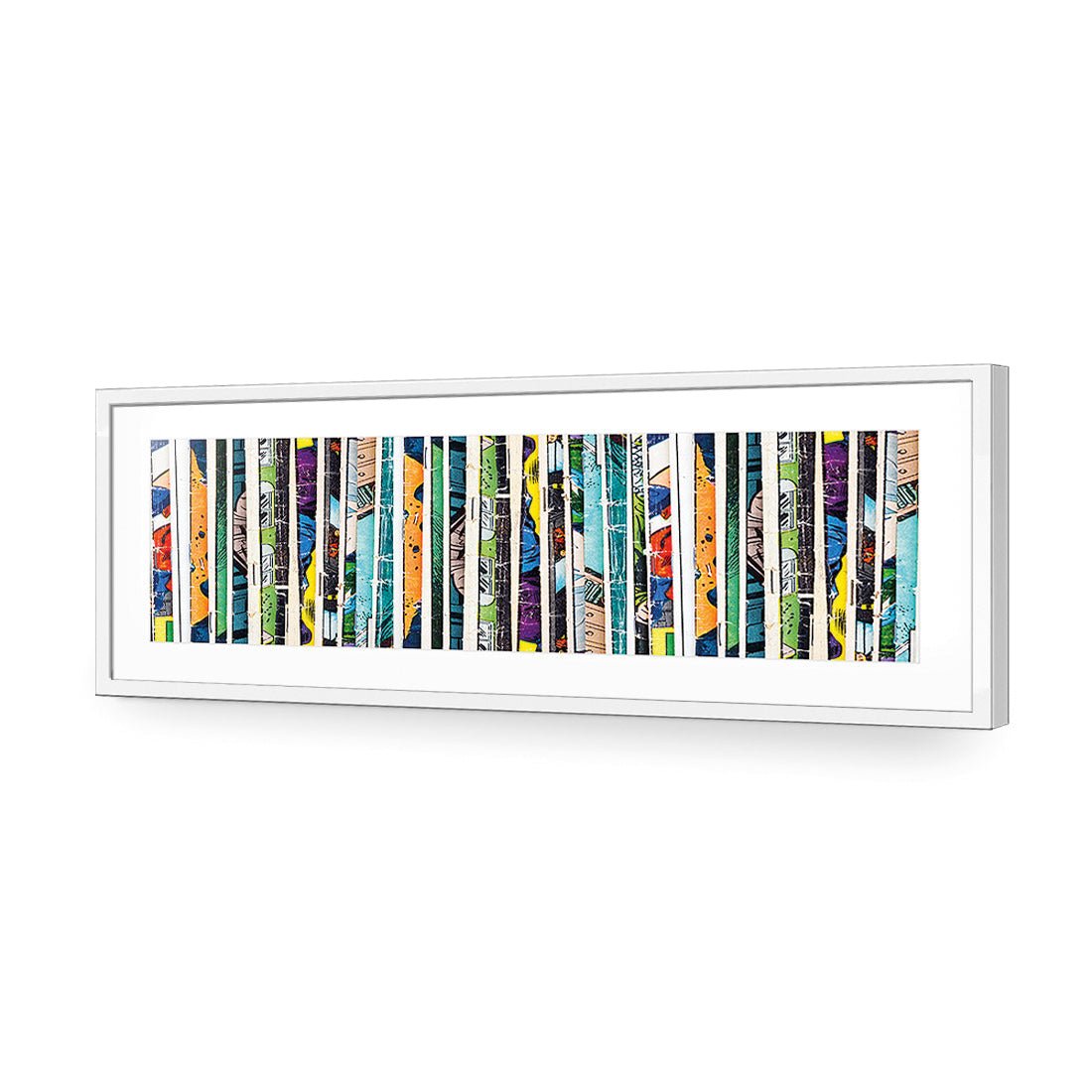 Book Spines (long) - Wall Art Designs - 2154_AL_H WAD_AP - 030 - MAT_90x30_S - 2538 - WHT