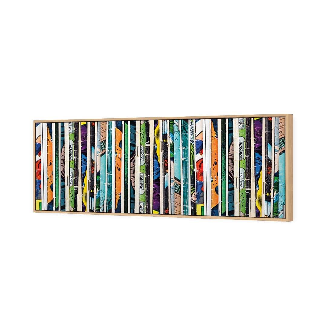 Book Spines (long) - Wall Art Designs - 2154_AL_H WAD_CP - MPY - 260 - M - S - S_60x20_S - 1550 - OAK