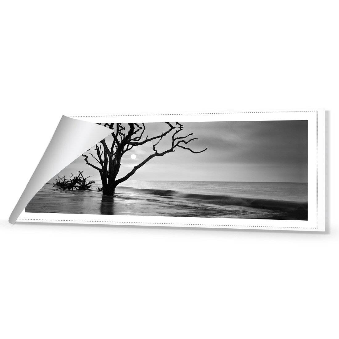 Botany Bay Sunrise, B&W Canvas Art - Wall Art Designs - 2692_BL_H WAD_CP - MPY - 260 - M - R_90x30_NONE