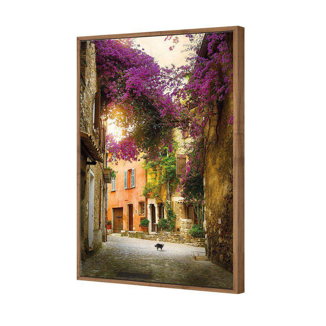 Bougainvillea Alley Canvas Art - Wall Art Designs - 2145_AR_V WAD_CP - MPY - 260 - M - S - S_45x30_S - 1550 - NAT