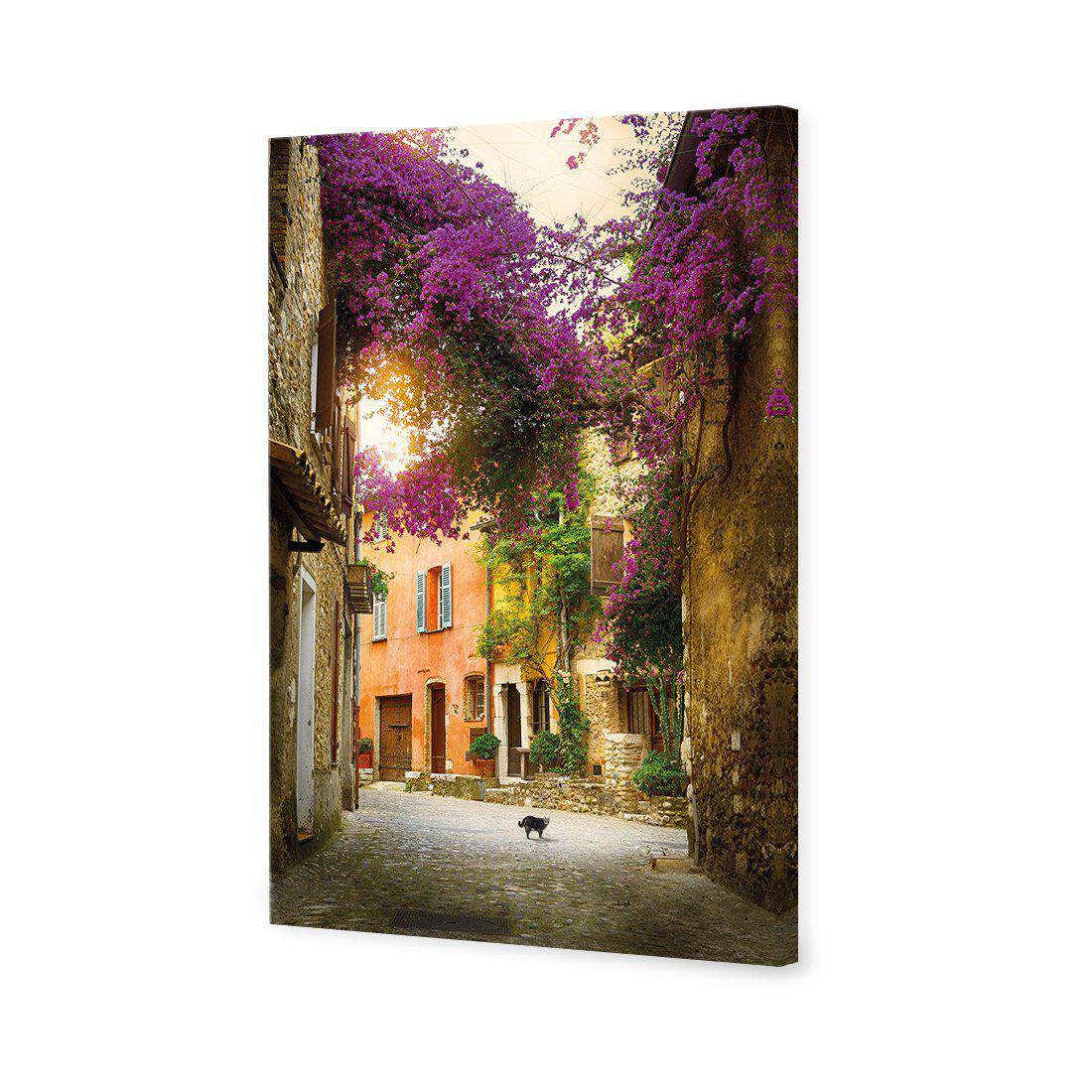 Bougainvillea Alley Canvas Art - Wall Art Designs - 2145_AR_V WAD_CP - MPY - 260 - M - S - S_45x30_NONE