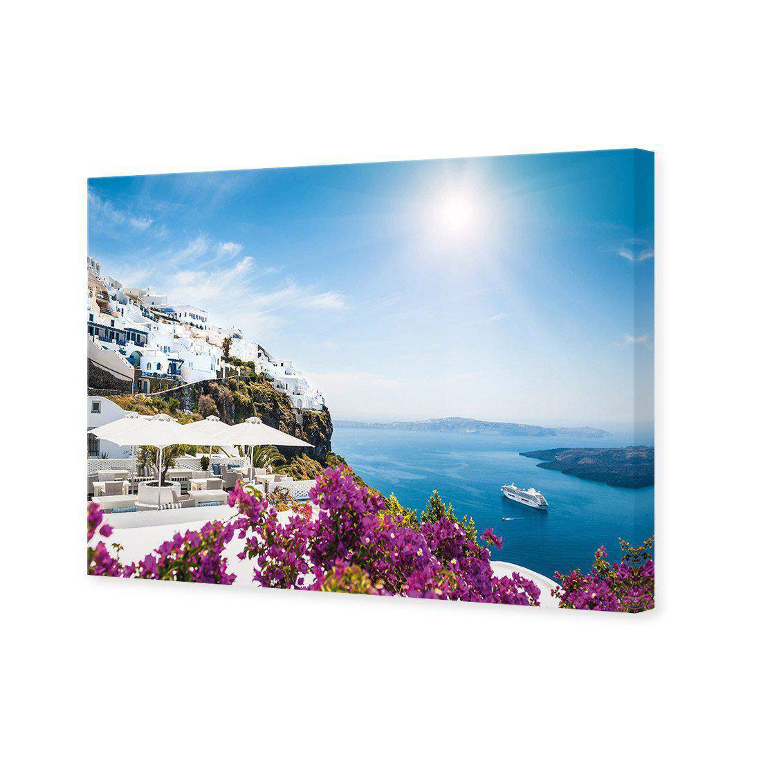 Bougainvillea In Greece Canvas Art - Wall Art Designs - 2144_AR_H WAD_CP - MPY - 260 - M - S - S_45x30_NONE