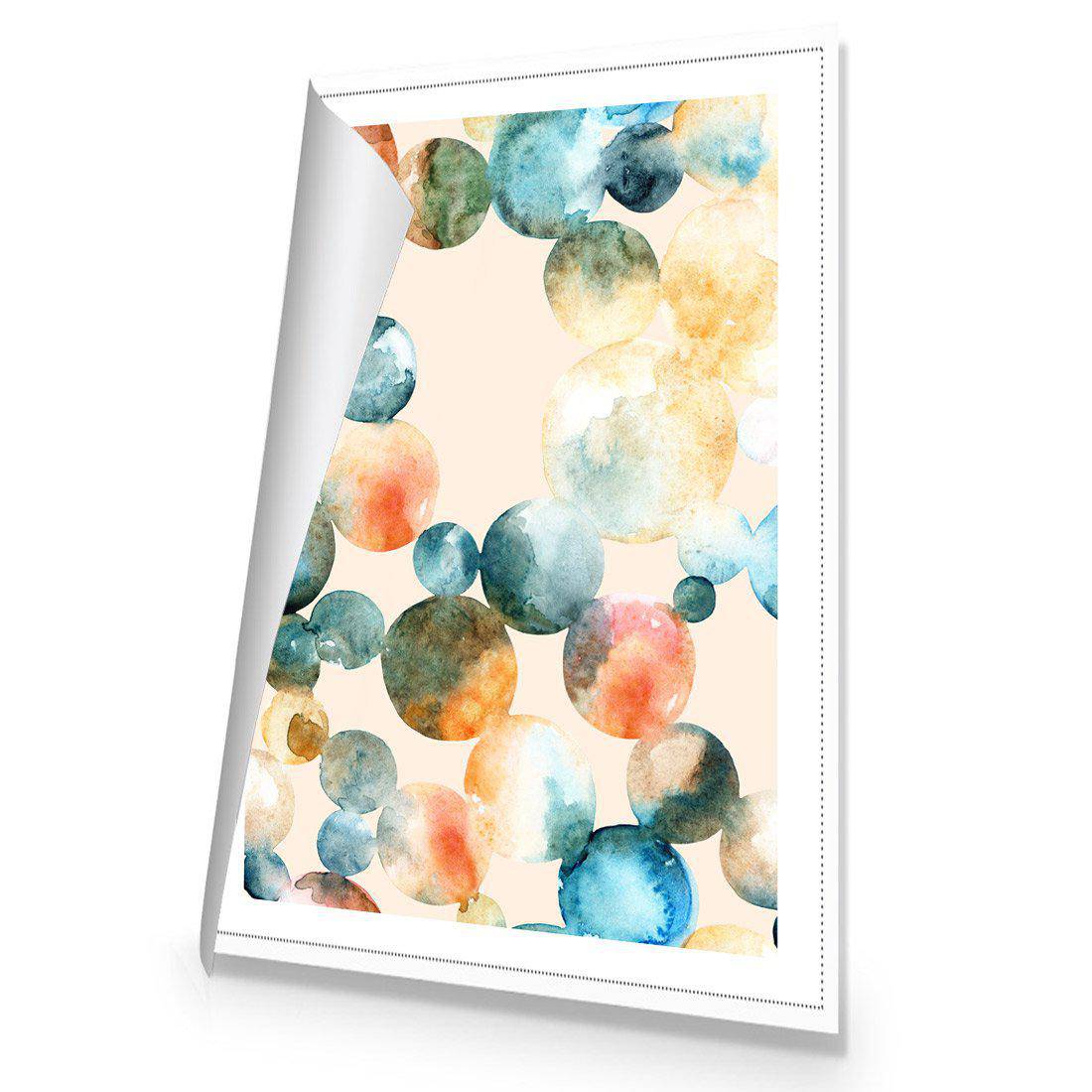 Bouncing Bubbles | Standard Canvas | No Frame | Rolled Canvas