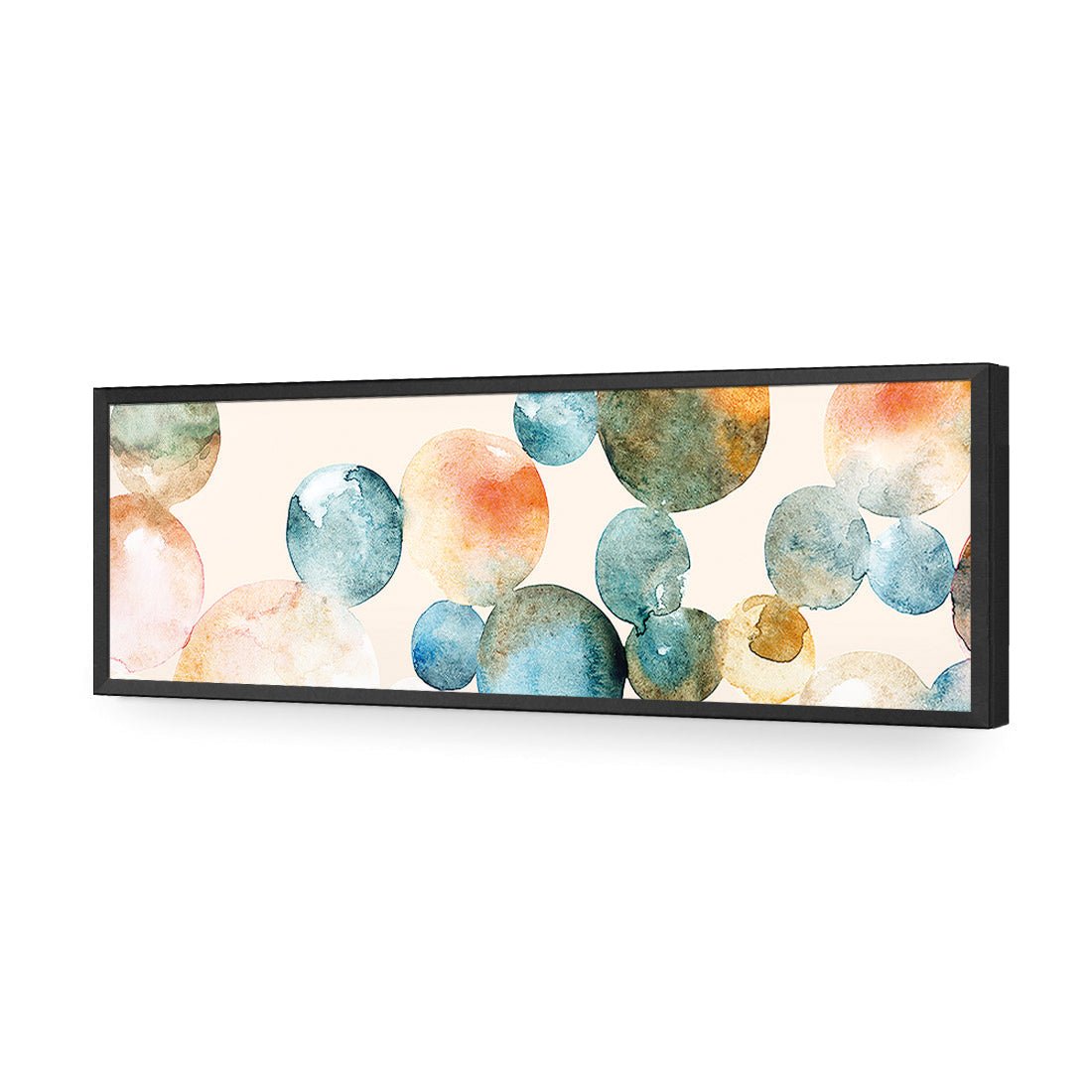 Bouncing Bubbles (long) - Wall Art Designs - 2458_AL_H WAD_AP - 030 - EDG_90x30_S - 2538 - BLK