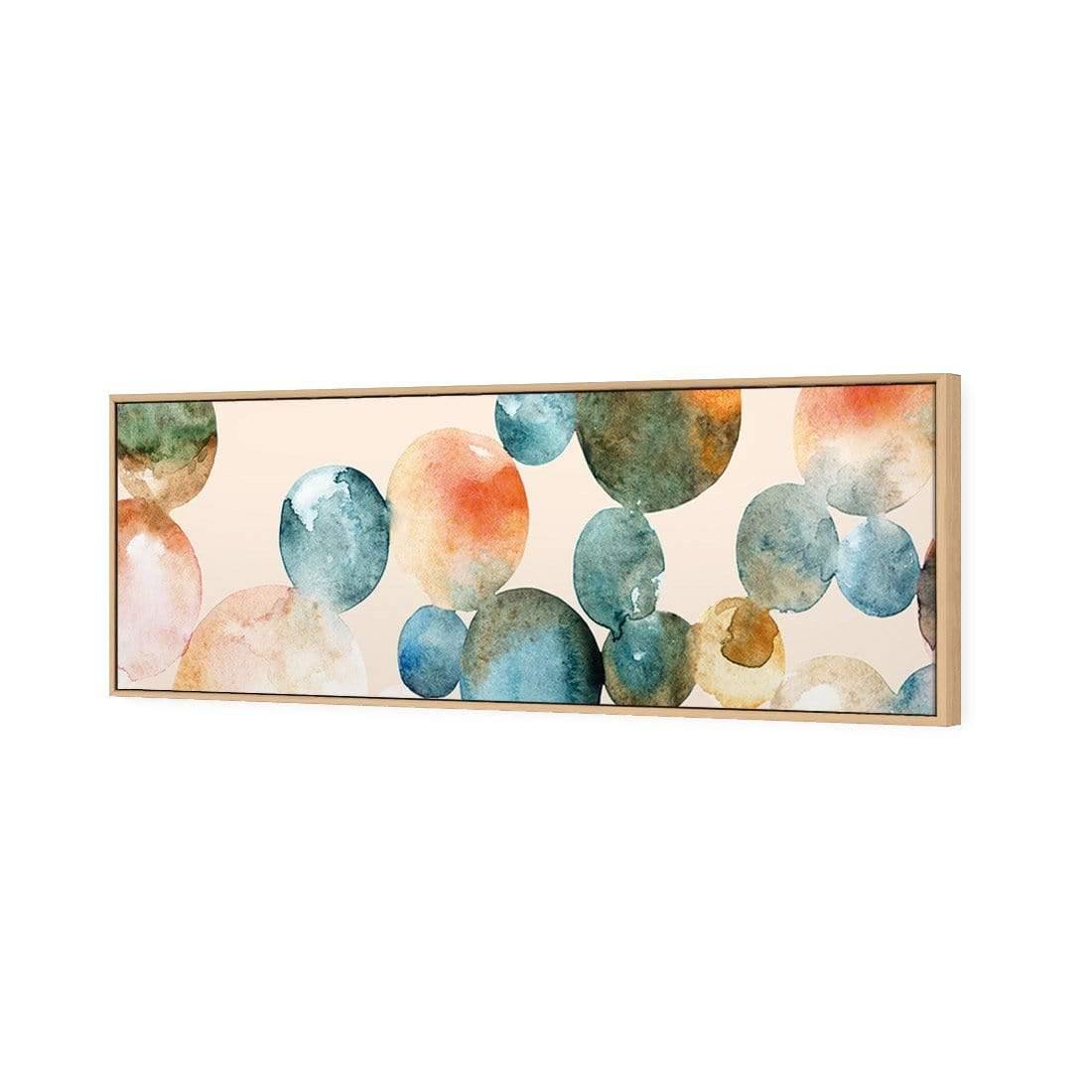 Bouncing Bubbles (long) - Wall Art Designs - 2458_AL_H WAD_CP - MPY - 260 - M - S - S_60x20_S - 1550 - OAK