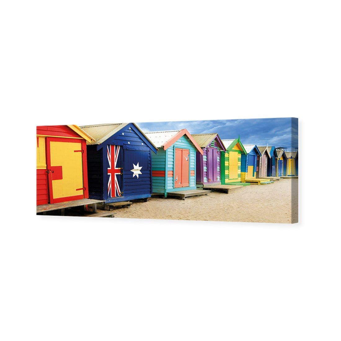 Brighton Beach Boxes (Long) - Wall Art Designs - 377_AL_H WAD_CP - MPY - 260 - M - S - S_60x20_NONE