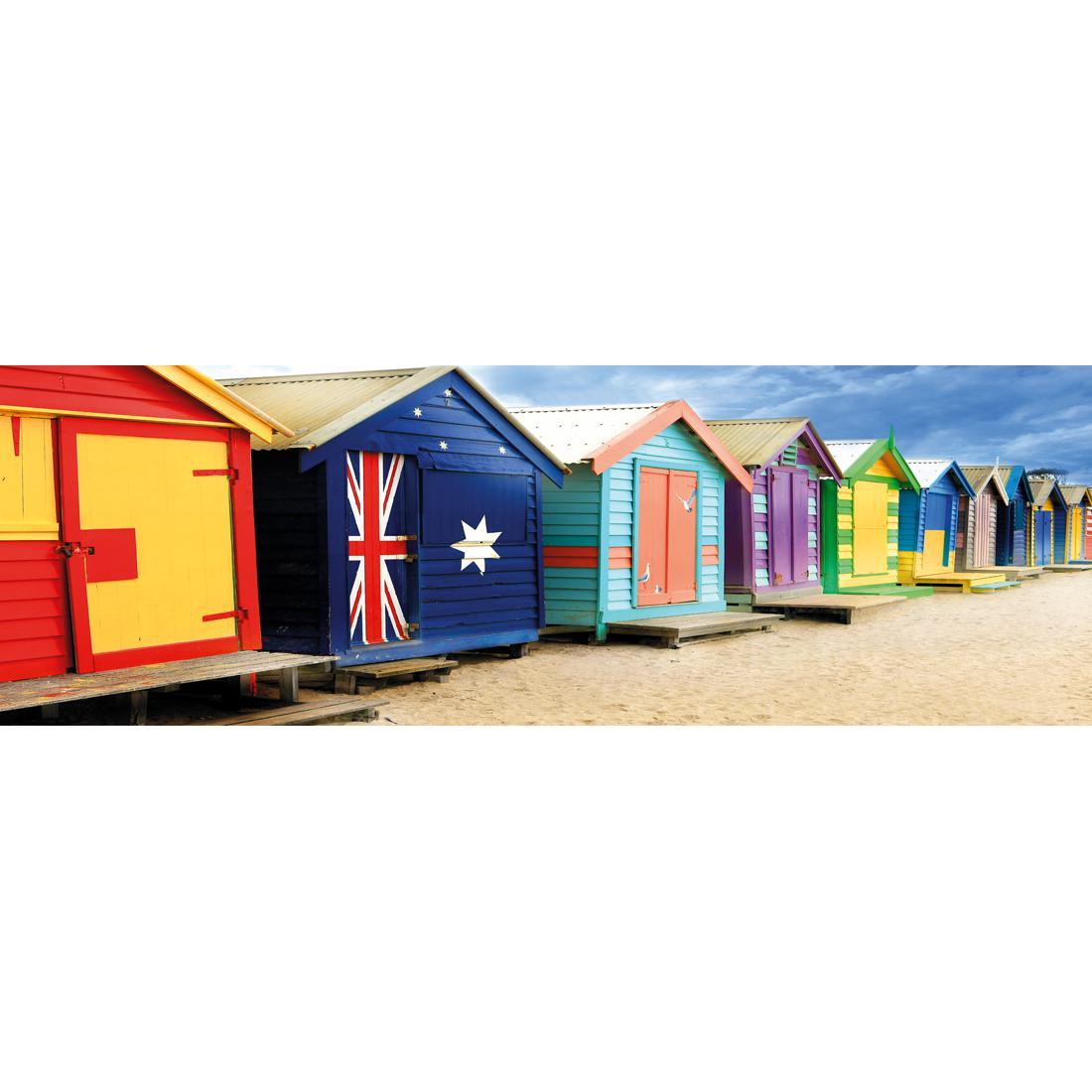 Brighton Beach Boxes (Long) - Wall Art Designs - 377_AL_H WAD_CP - MPY - 260 - M - S - S_60x20_NONE