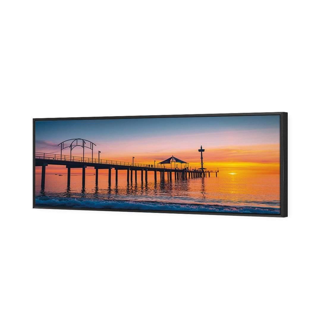 Brighton Jetty Sunset (Long) - Wall Art Designs - 2920_AL_H WAD_CP - MPY - 260 - M - S - S_60x20_S - 1550 - BLK