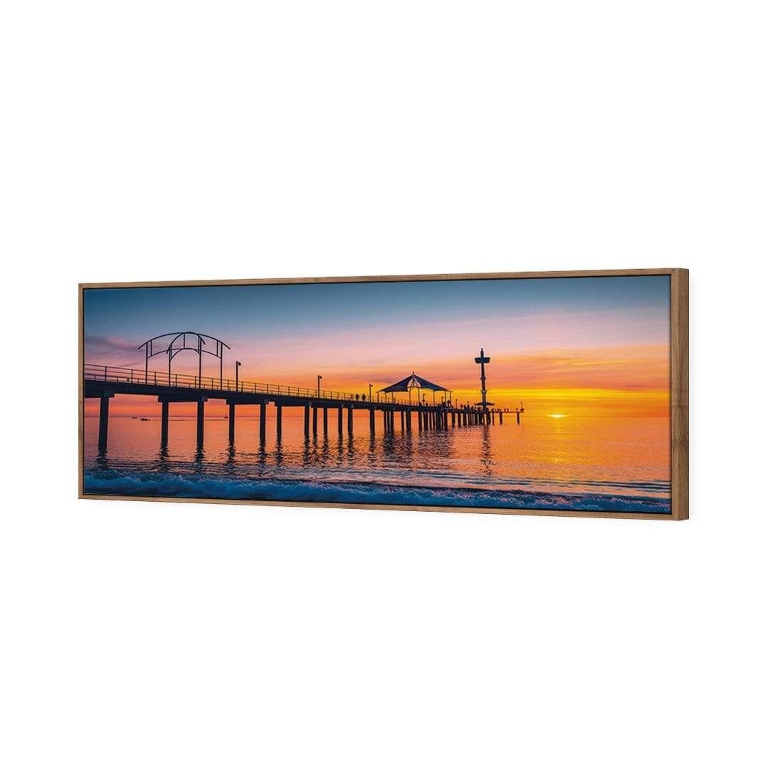 Brighton Jetty Sunset (Long) - Wall Art Designs - 2920_AL_H WAD_CP - MPY - 260 - M - S - S_60x20_S - 1550 - NAT