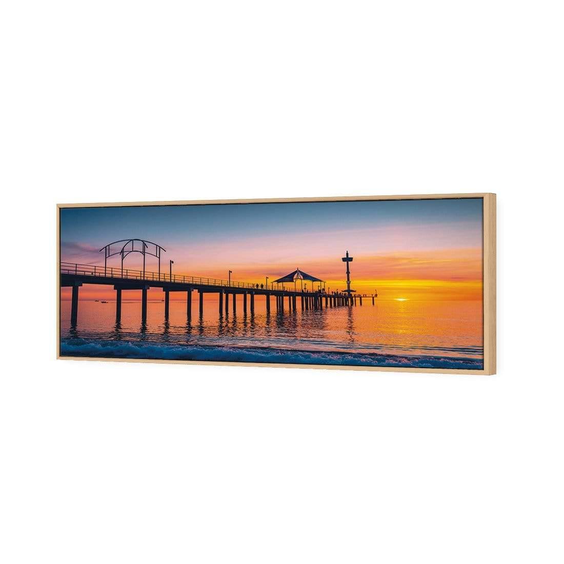 Brighton Jetty Sunset (Long) - Wall Art Designs - 2920_AL_H WAD_CP - MPY - 260 - M - S - S_60x20_S - 1550 - OAK