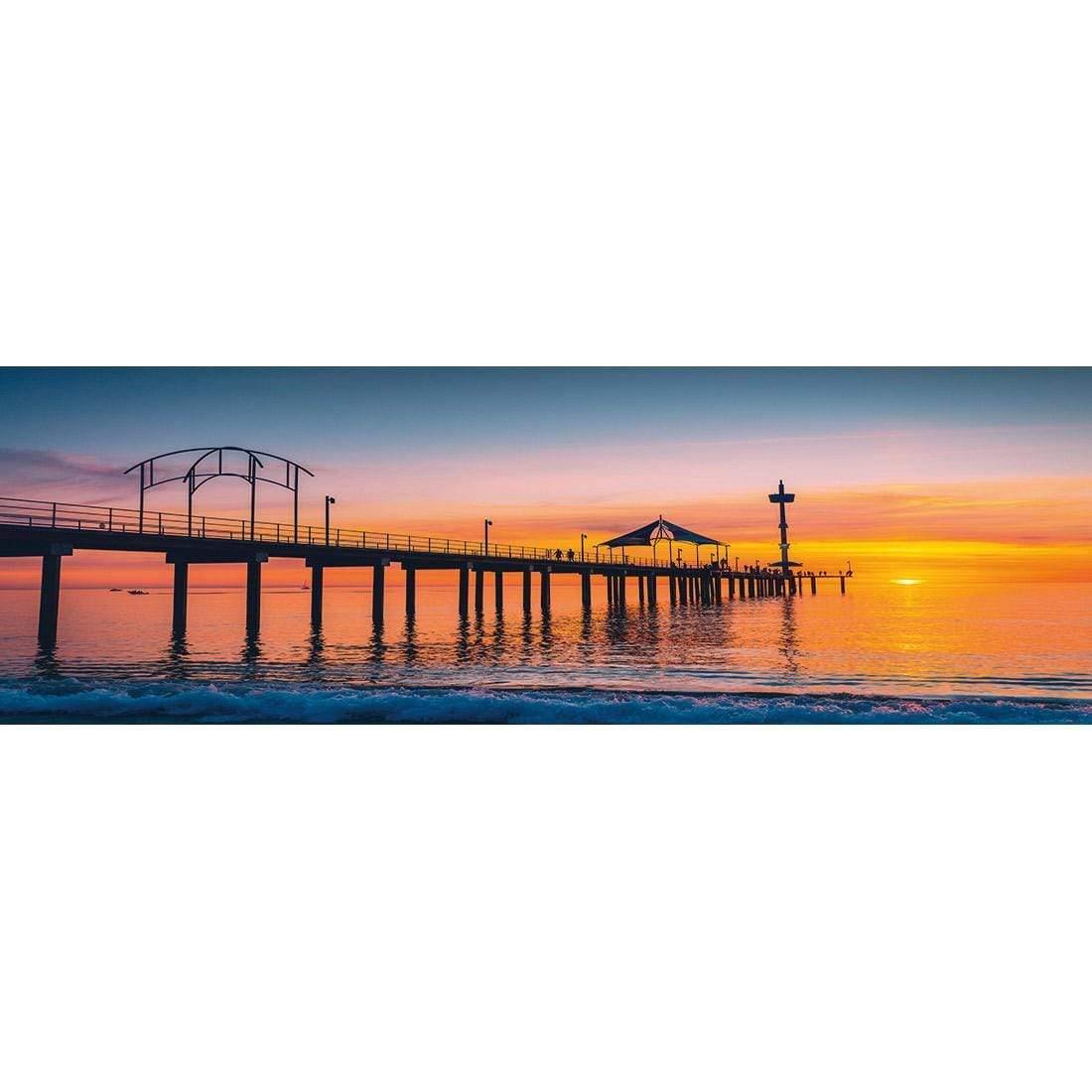 Brighton Jetty Sunset (Long) - Wall Art Designs - 2920_AL_H WAD_CP - MPY - 260 - M - S - S_60x20_NONE