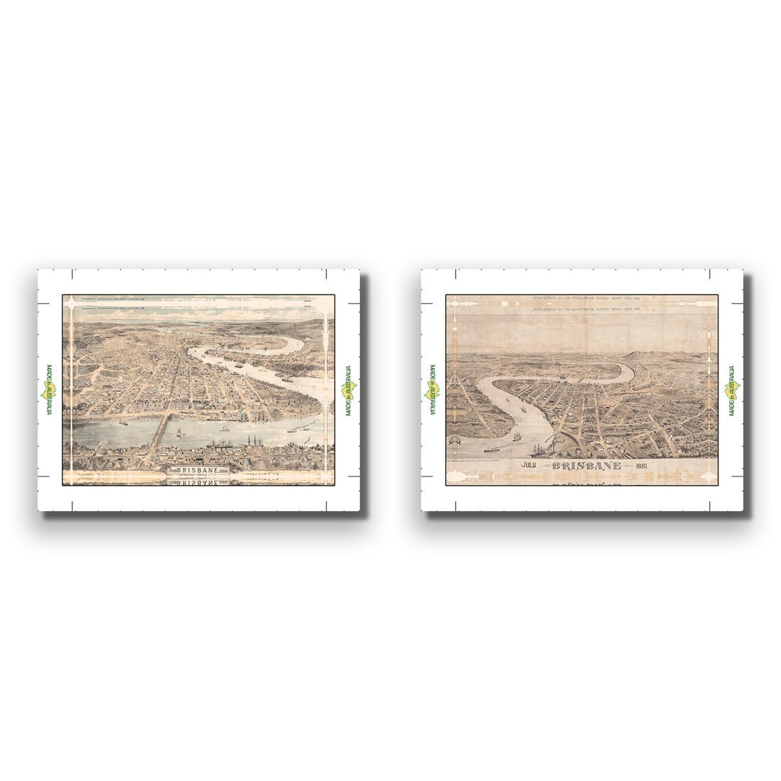 Brisbane 1888 Perfect Pairs - Wall Art Designs - SET2_5001_AR_H WAD_CP - MPY - 260 - M - R_45x30_NONE