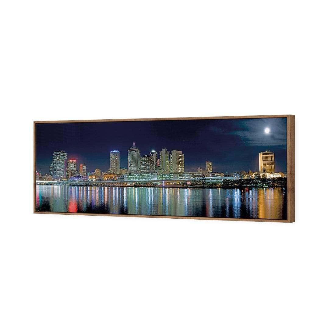 Brisbane in Moonlight (Long) - Wall Art Designs - 314_AL_H WAD_CP - MPY - 260 - M - S - S_60x20_S - 1550 - NAT