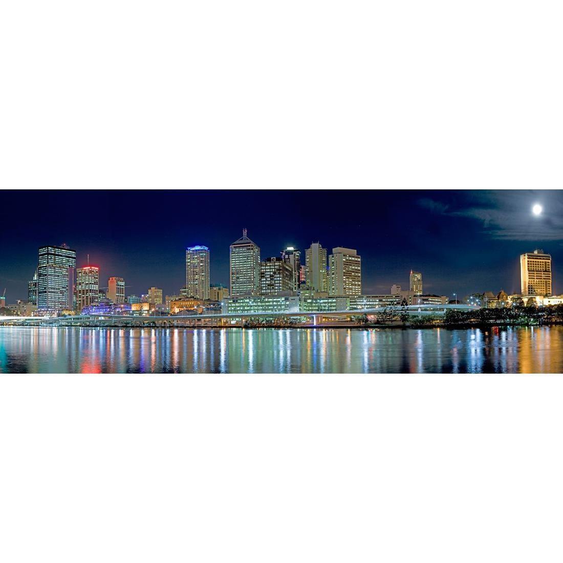 Brisbane in Moonlight (Long) - Wall Art Designs - 314_AL_H WAD_CP - MPY - 260 - M - S - S_60x20_NONE