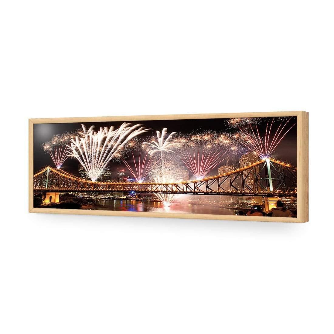 Brisbane Riverfire (long) - Wall Art Designs - 178_AL_H WAD_AP - 030 - EDG_90x30_S - 2538 - OAK