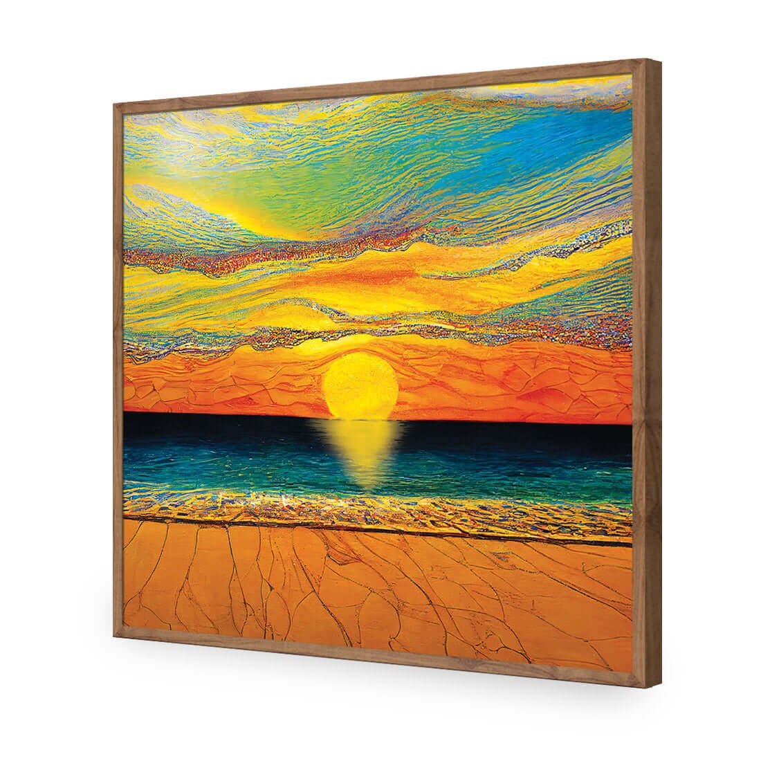 Brittle Sunset - Wall Art Designs - WB_100171_AS_Q WAD_AP - 030 - EDG_37x37_S - 2538 - NAT