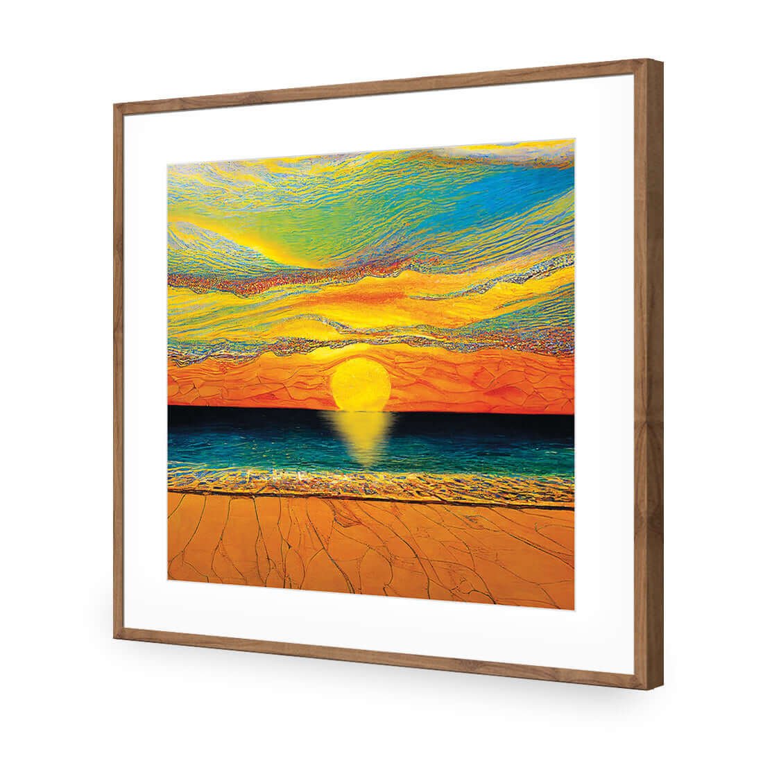 Brittle Sunset - Wall Art Designs - WB_100171_AS_Q WAD_AP - 030 - MAT_37x37_S - 2538 - NAT