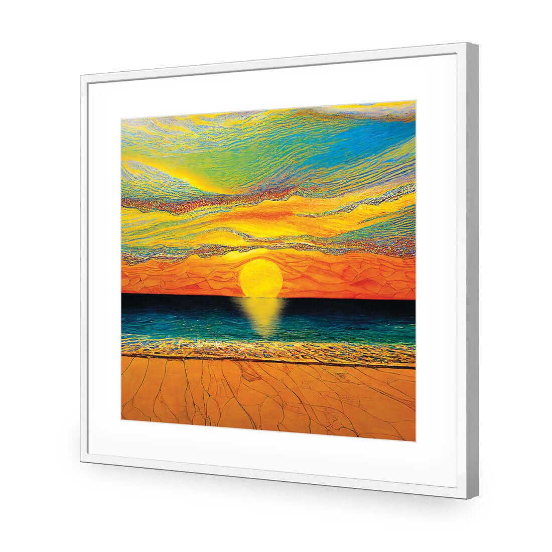 Brittle Sunset - Wall Art Designs - WB_100171_AS_Q WAD_AP - 030 - MAT_37x37_S - 2538 - WHT