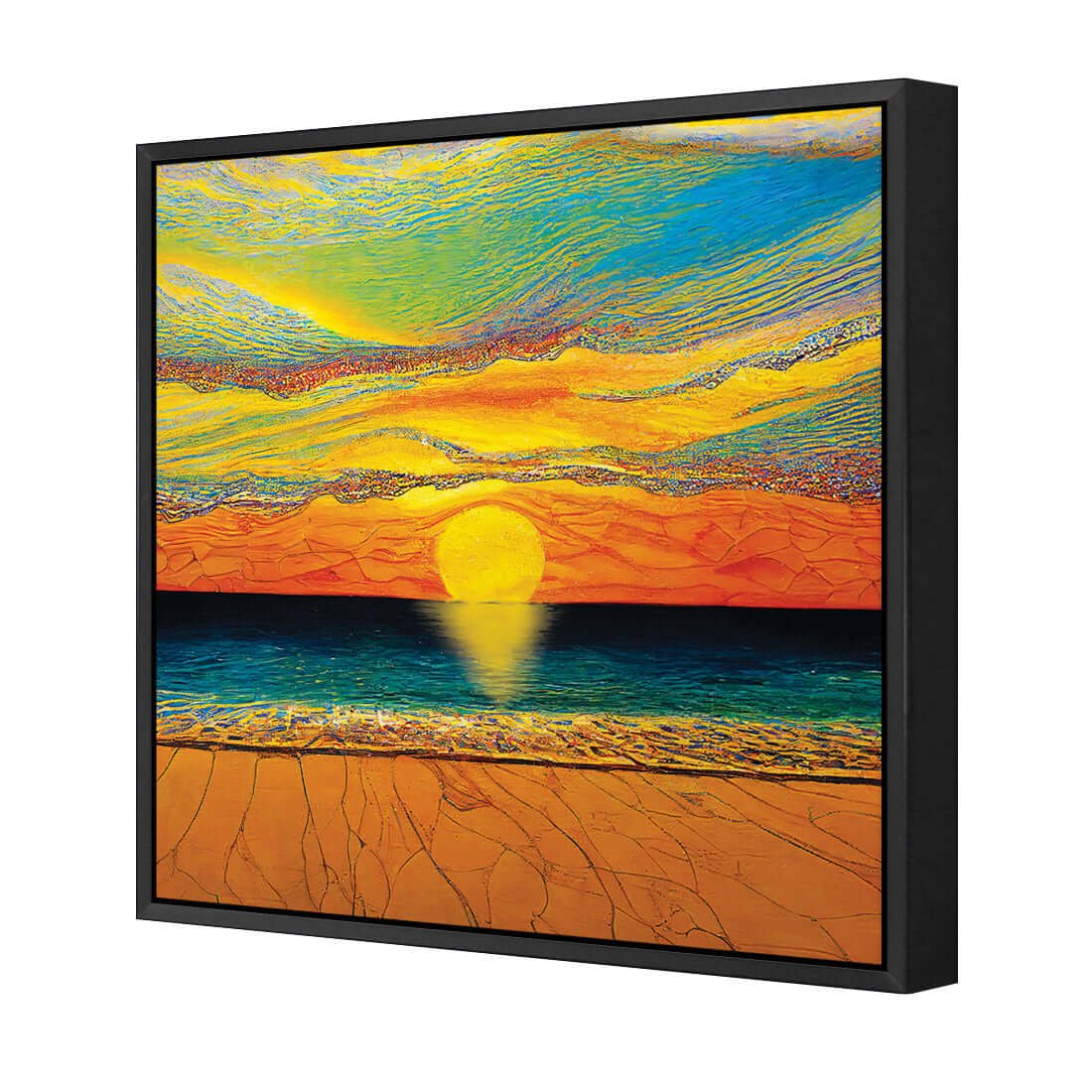 Brittle Sunset - Wall Art Designs - WB_100171_AS_Q WAD_CP - MPY - 260 - M - S - S_37x37_S - 1550 - BLK