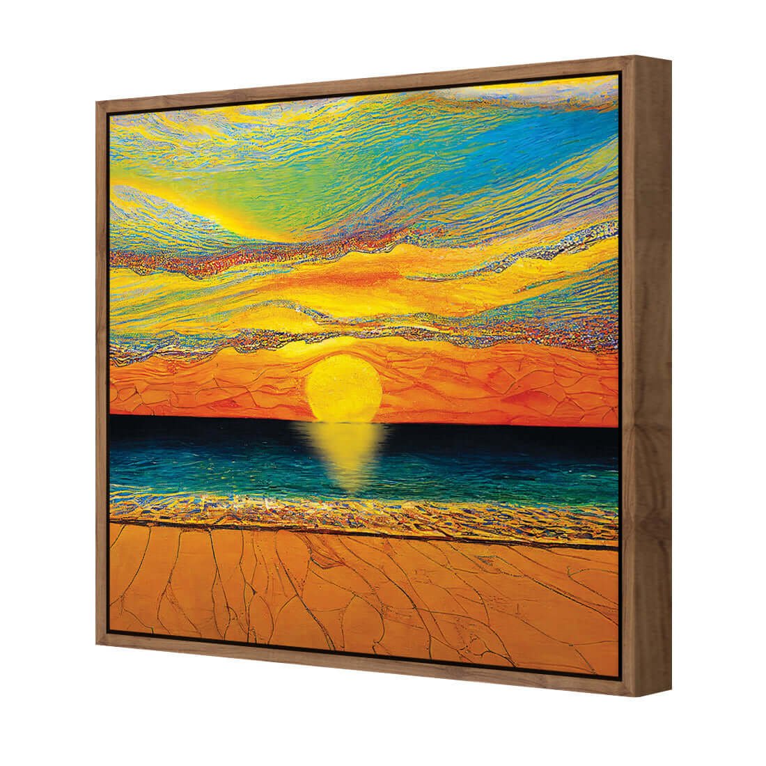 Brittle Sunset - Wall Art Designs - WB_100171_AS_Q WAD_CP - MPY - 260 - M - S - S_37x37_S - 1550 - NAT