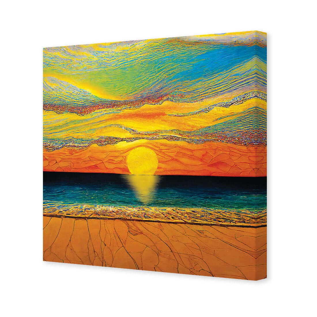 Brittle Sunset - Wall Art Designs - WB_100171_AS_Q WAD_CP - MPY - 260 - M - S - S_37x37_NONE