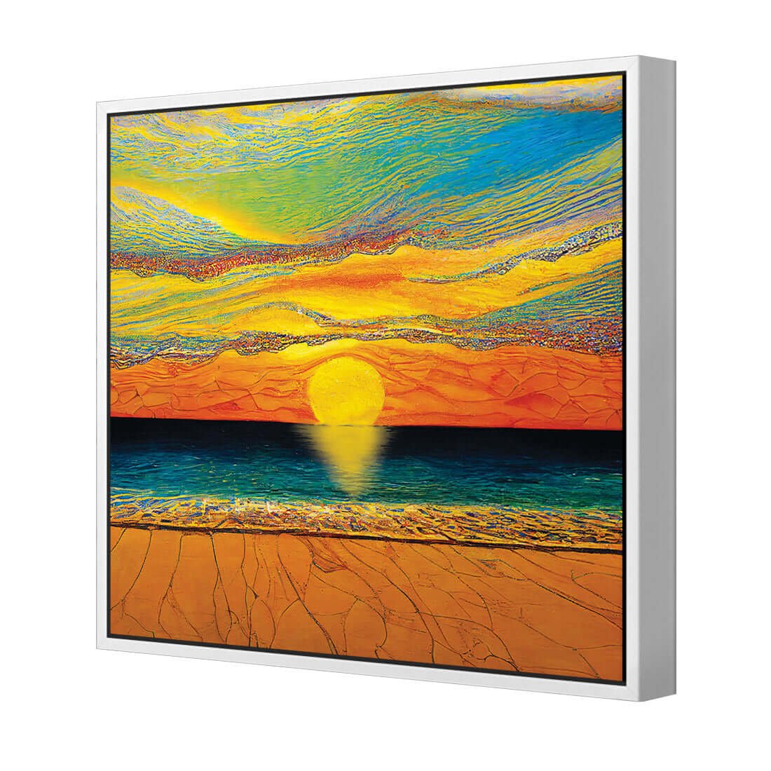 Brittle Sunset - Wall Art Designs - WB_100171_AS_Q WAD_CP - MPY - 260 - M - S - S_37x37_S - 1550 - WHT