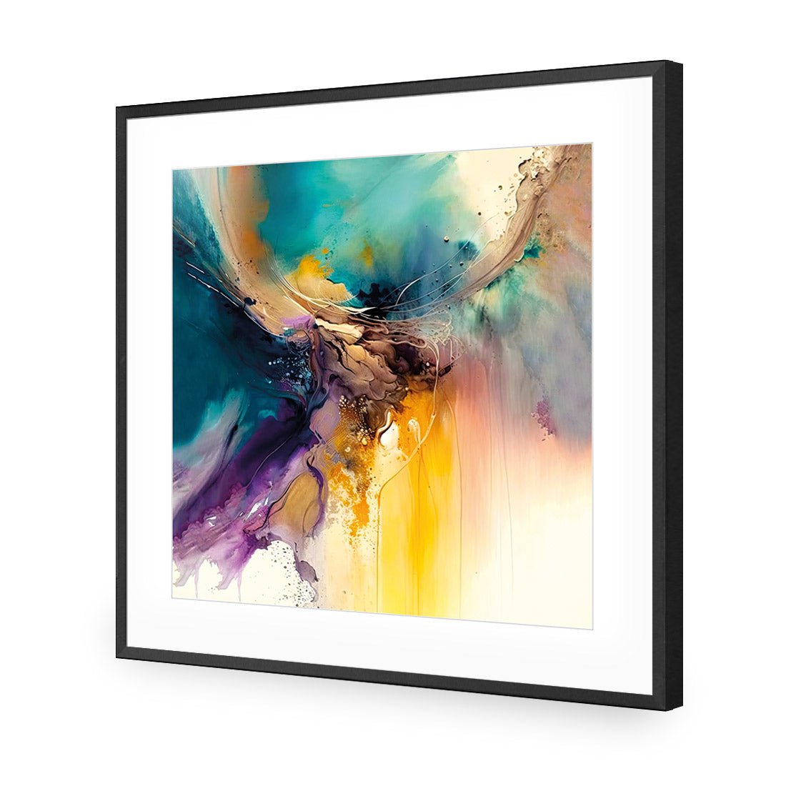 Bubbling Up - Wall Art Designs - WB_100966_AS_Q CAF_AP - 030 - MAT_37x37_S - 2538 - BLK