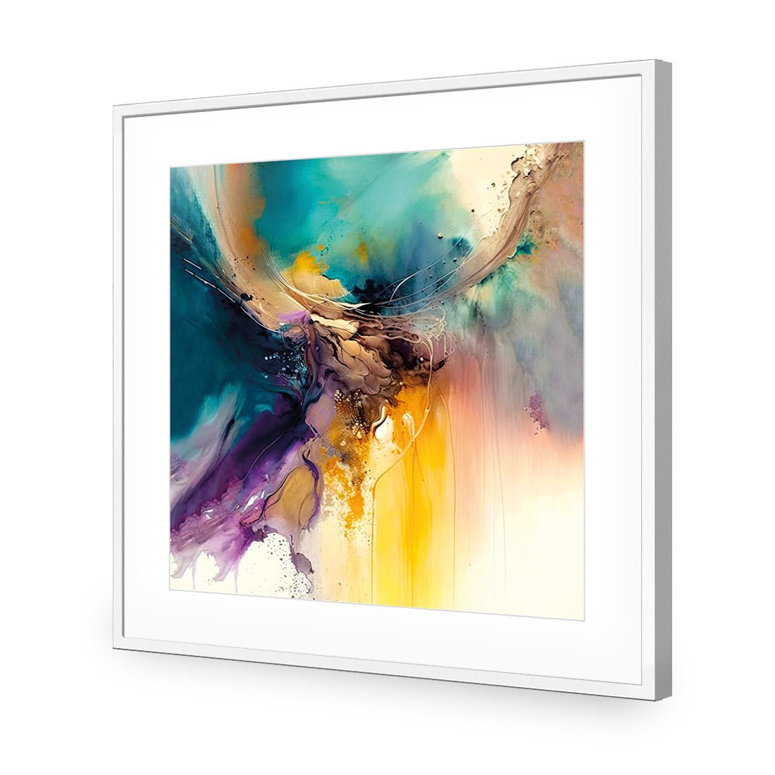 Bubbling Up - Wall Art Designs - WB_100966_AS_Q CAF_AP - 030 - MAT_37x37_S - 2538 - WHT