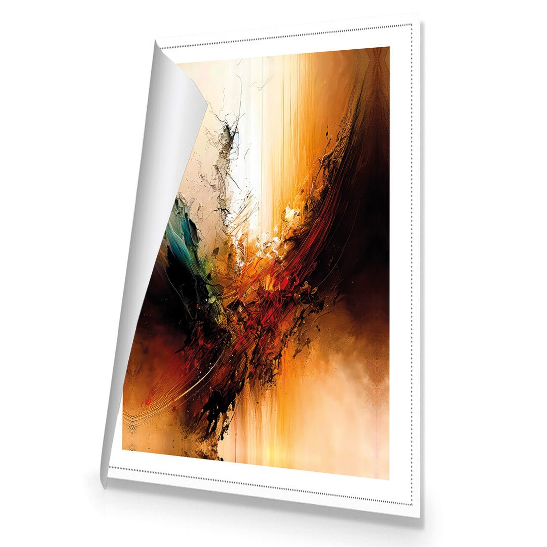 Burnt Umber (Rectangle) - Wall Art Designs - WB_100726_AR_V CAF_CP - MPY - 260 - M - R_45x30_NONE