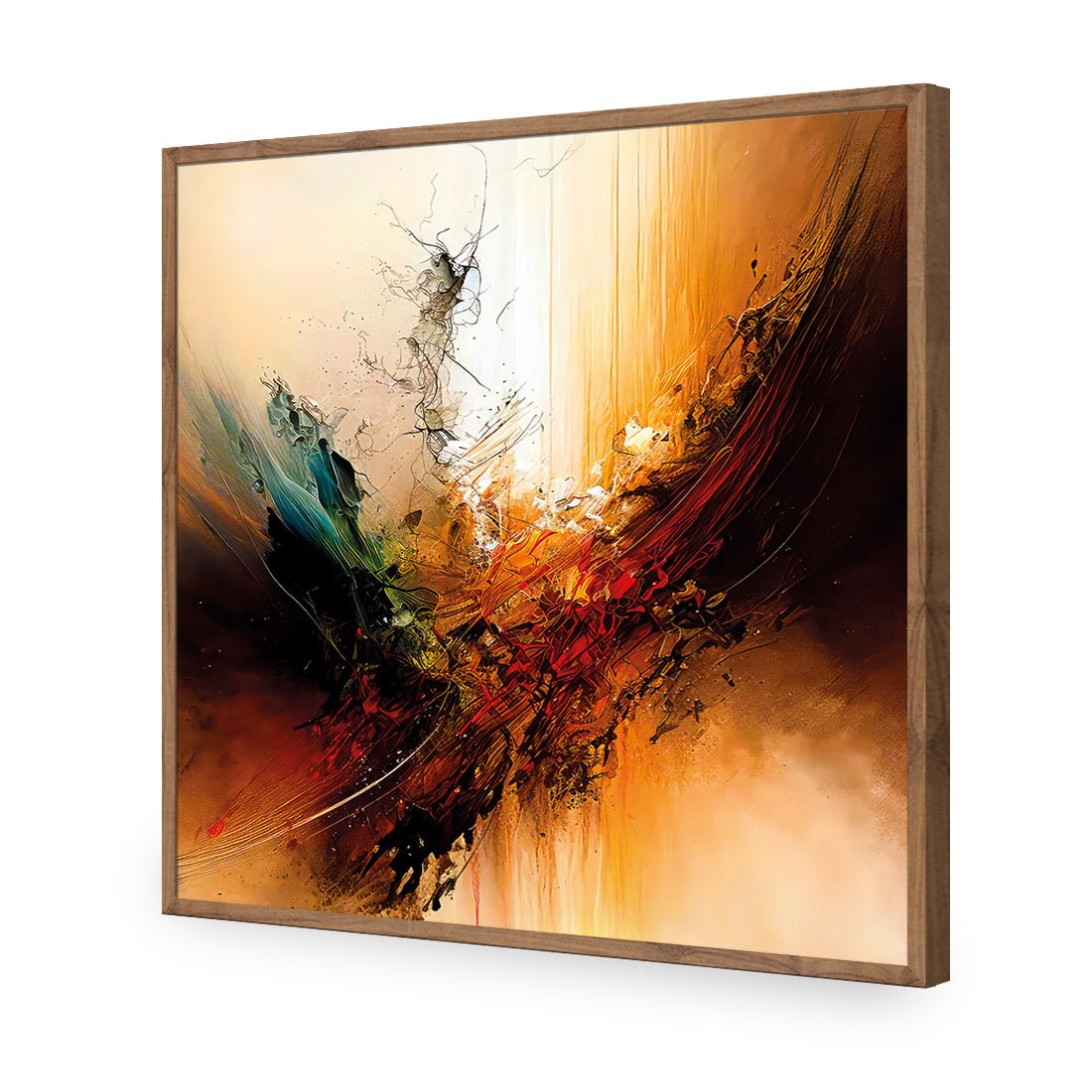 Burnt Umber (Square) - Wall Art Designs - WB_100726_AS_Q CAF_AP - 030 - EDG_37x37_S - 2538 - NAT