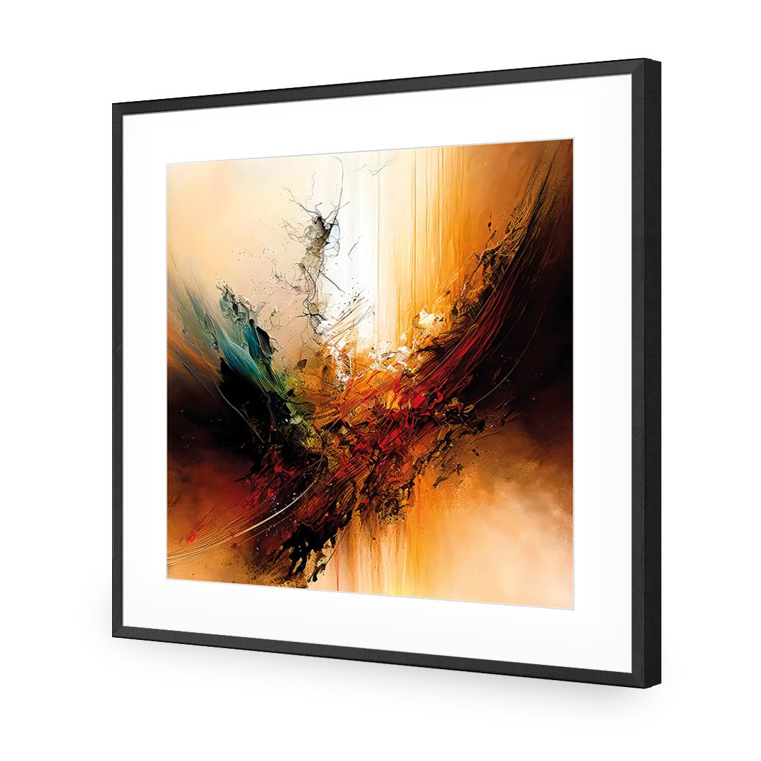 Burnt Umber (Square) - Wall Art Designs - WB_100726_AS_Q CAF_AP - 030 - MAT_37x37_S - 2538 - BLK