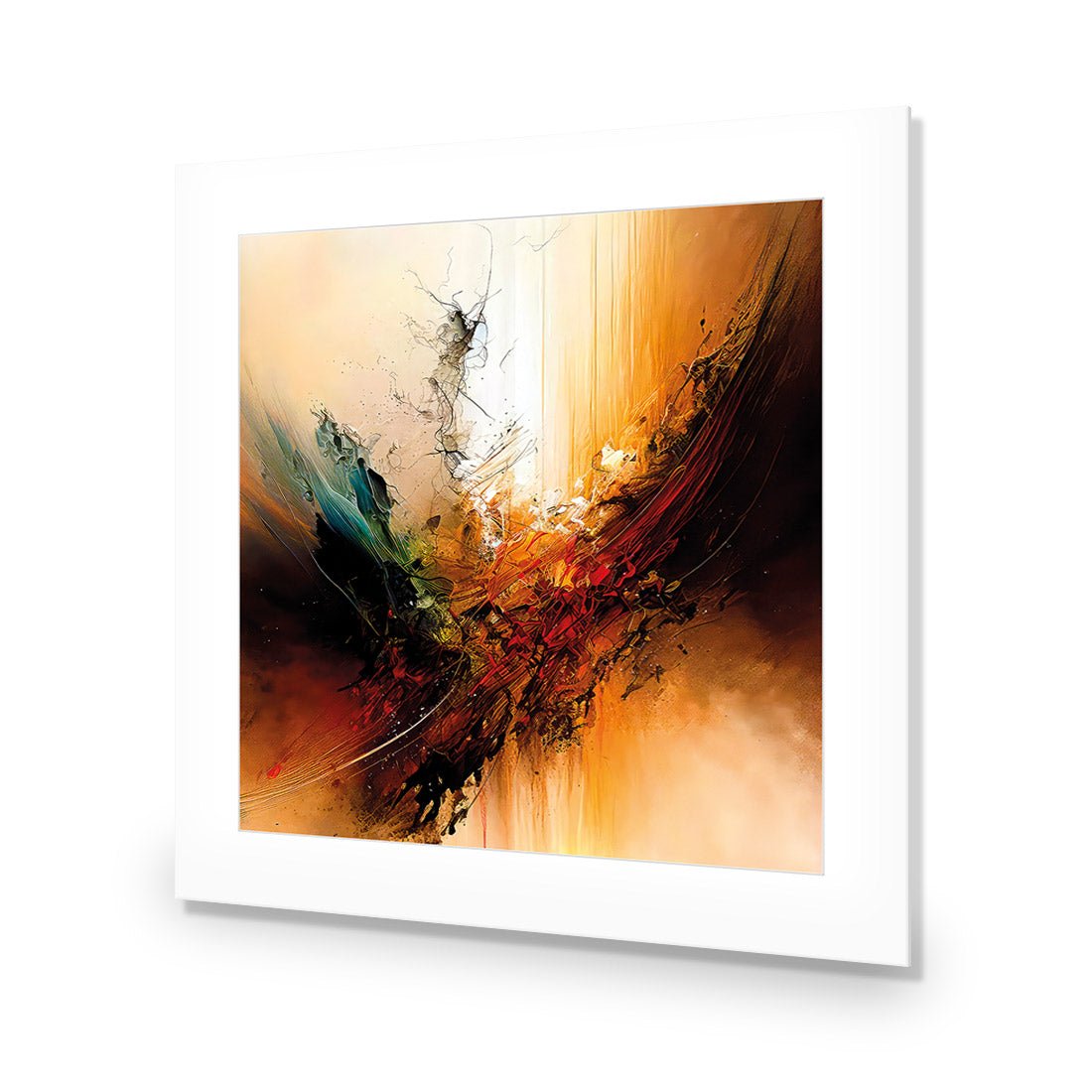 Burnt Umber (Square) - Wall Art Designs - WB_100726_AS_Q CAF_AP - 030 - MAT_37x37_NONE