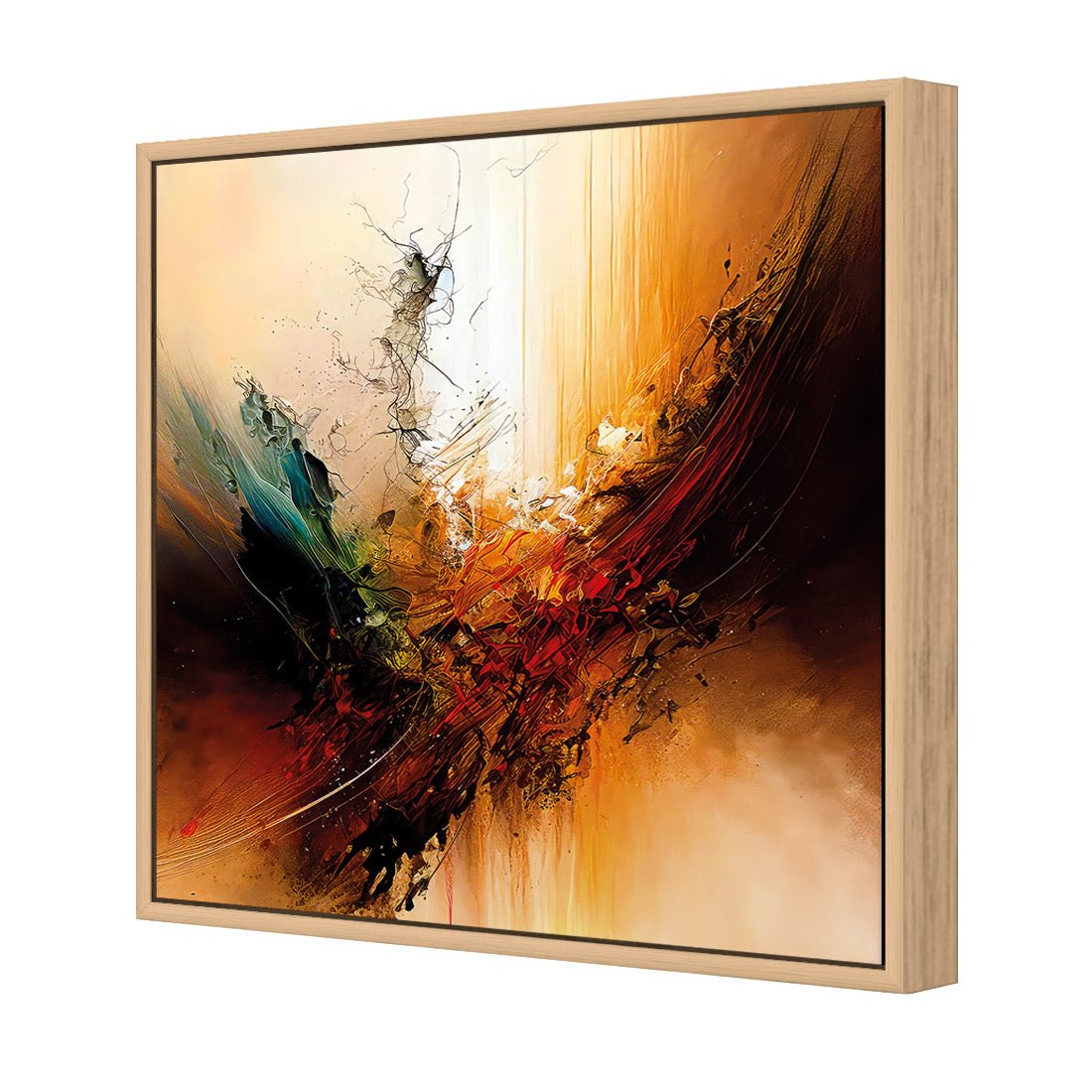 Burnt Umber (Square) - Wall Art Designs - WB_100726_AS_Q CAF_CP - MPY - 260 - M - S - S_37x37_S - 1550 - OAK