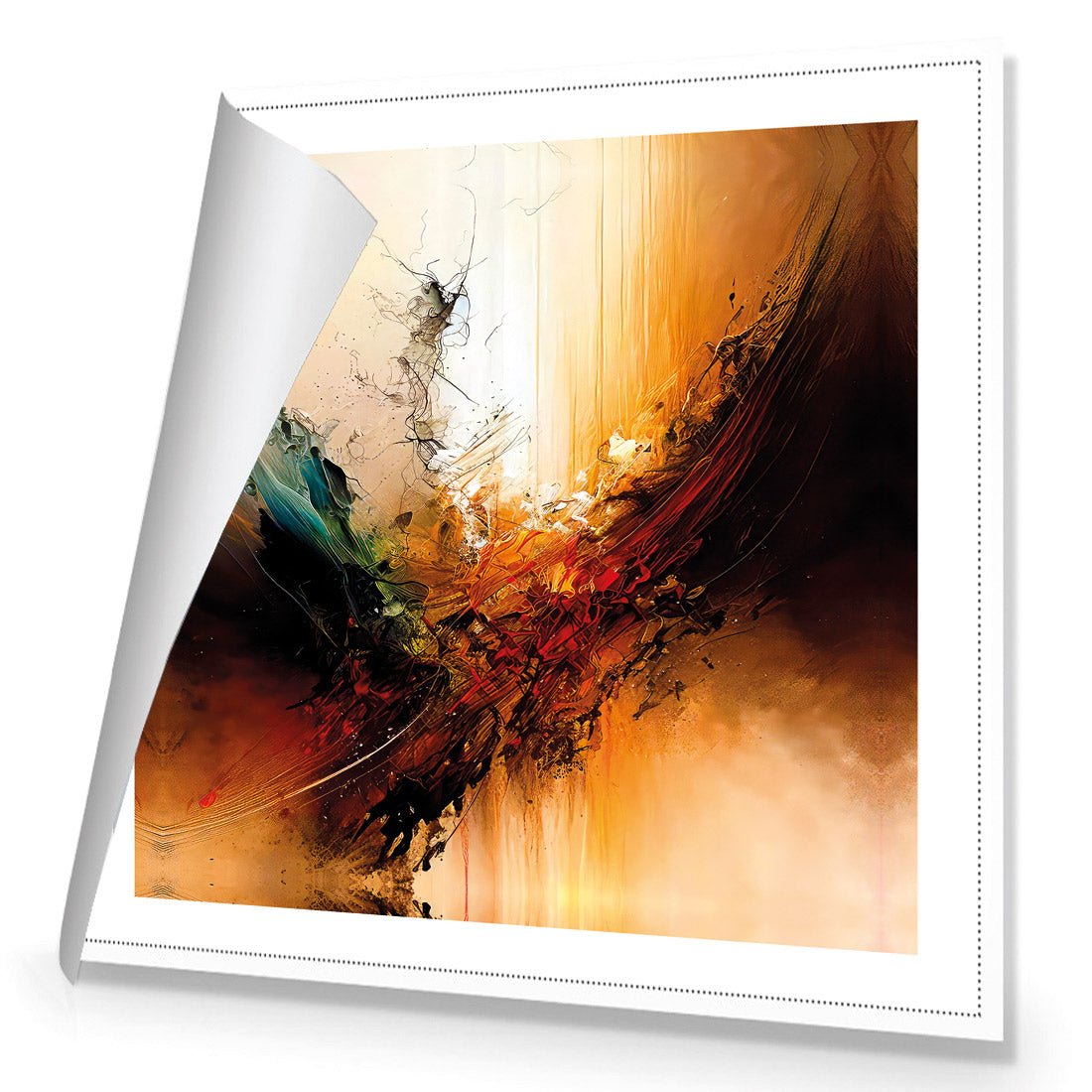 Burnt Umber (Square) - Wall Art Designs - WB_100726_AS_Q CAF_CP - MPY - 260 - M - R_37x37_NONE