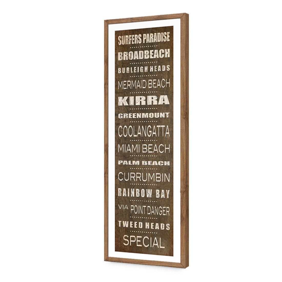 Bus Scroll Gold Coast Rustic (Long) - Wall Art Designs - 407_CL_V WAD_AP - 030 - MAT_90x30_S - 2538 - NAT